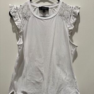 White Laundry blouse
